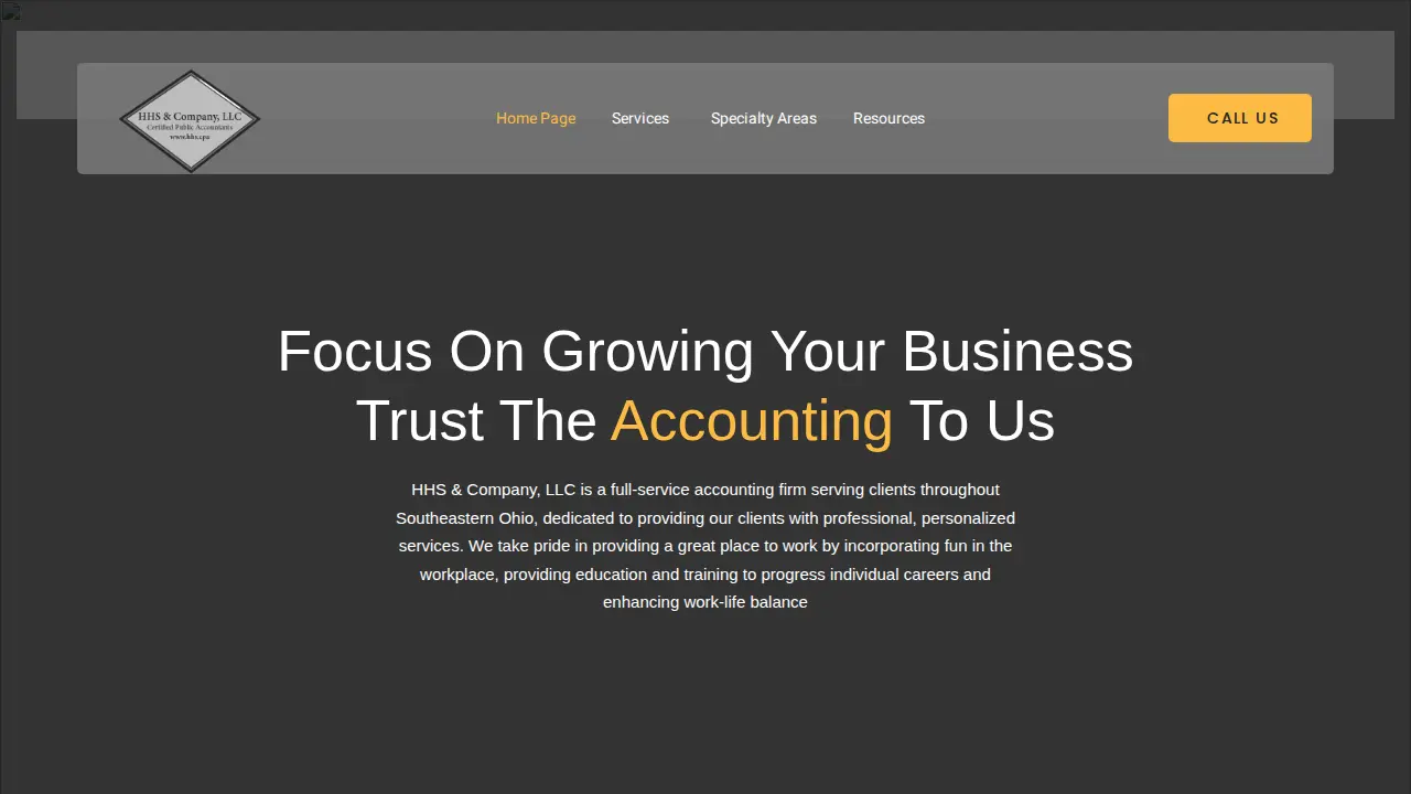 HHS & Company LLC website