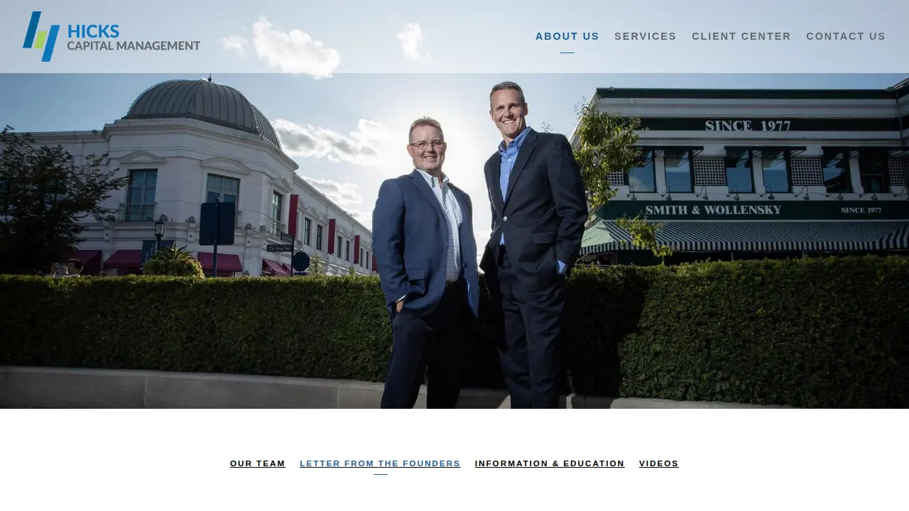 Hicks Capital Management, LLC page