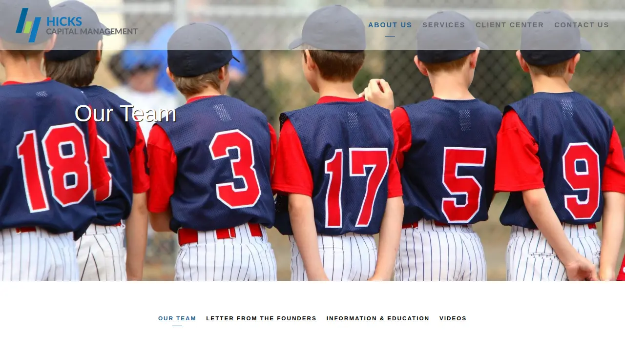 Hicks Capital Management, LLC page