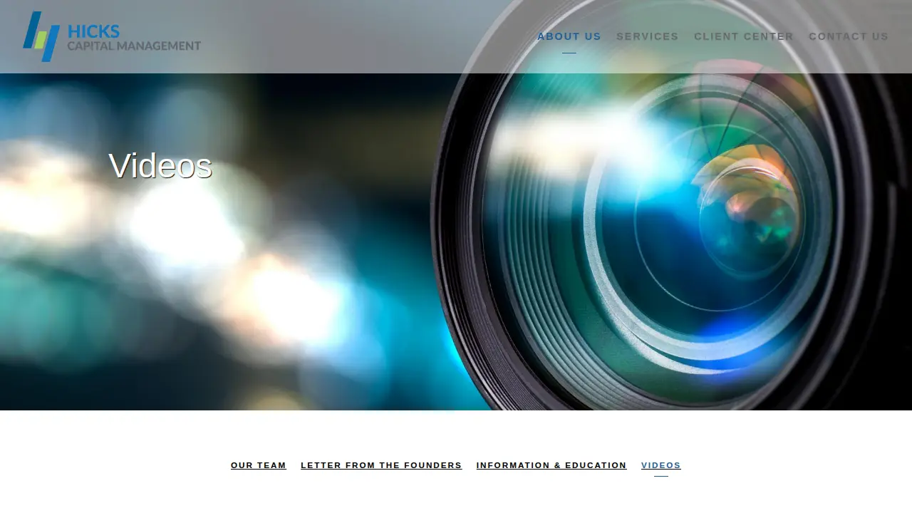 Hicks Capital Management, LLC page