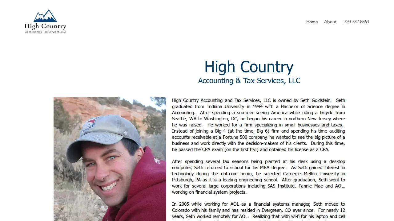 High Country Accounting and Tax Services, LLC page