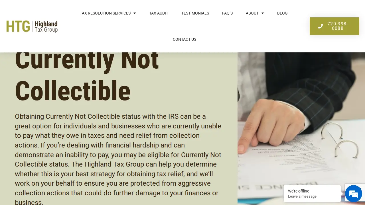 Highland Tax Group, Inc. page