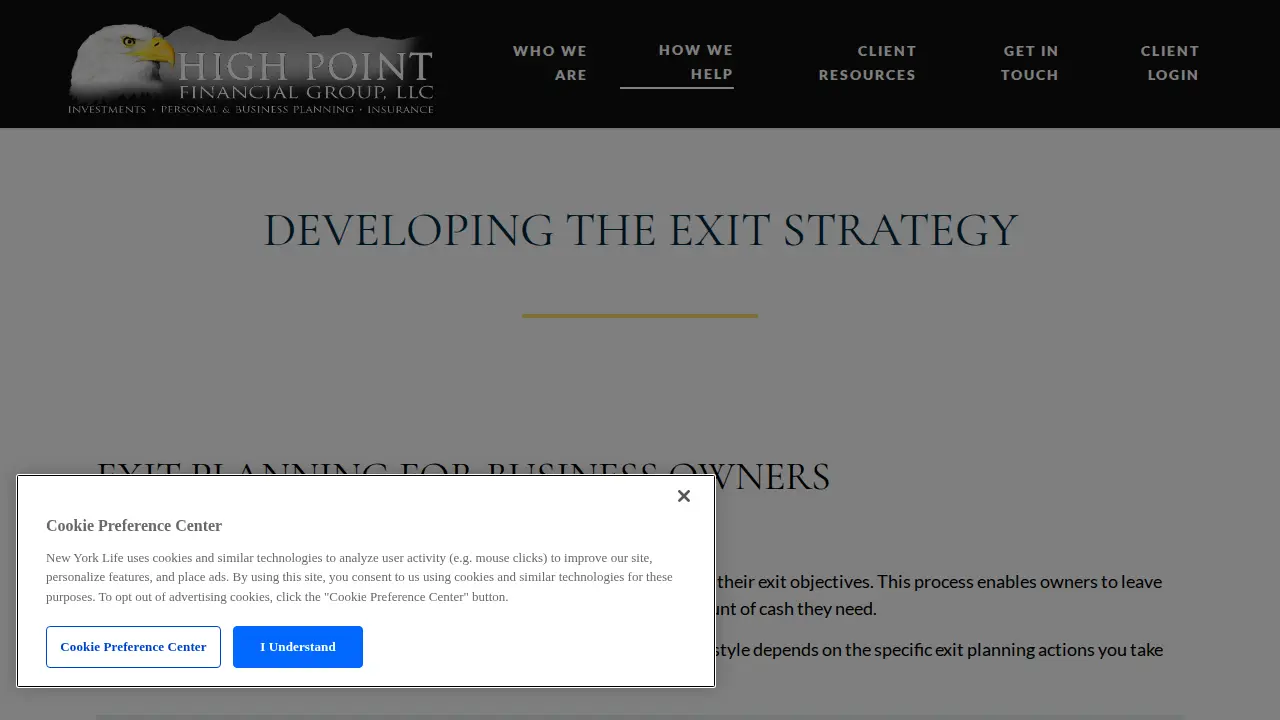 High Point Financial Group, LLC page