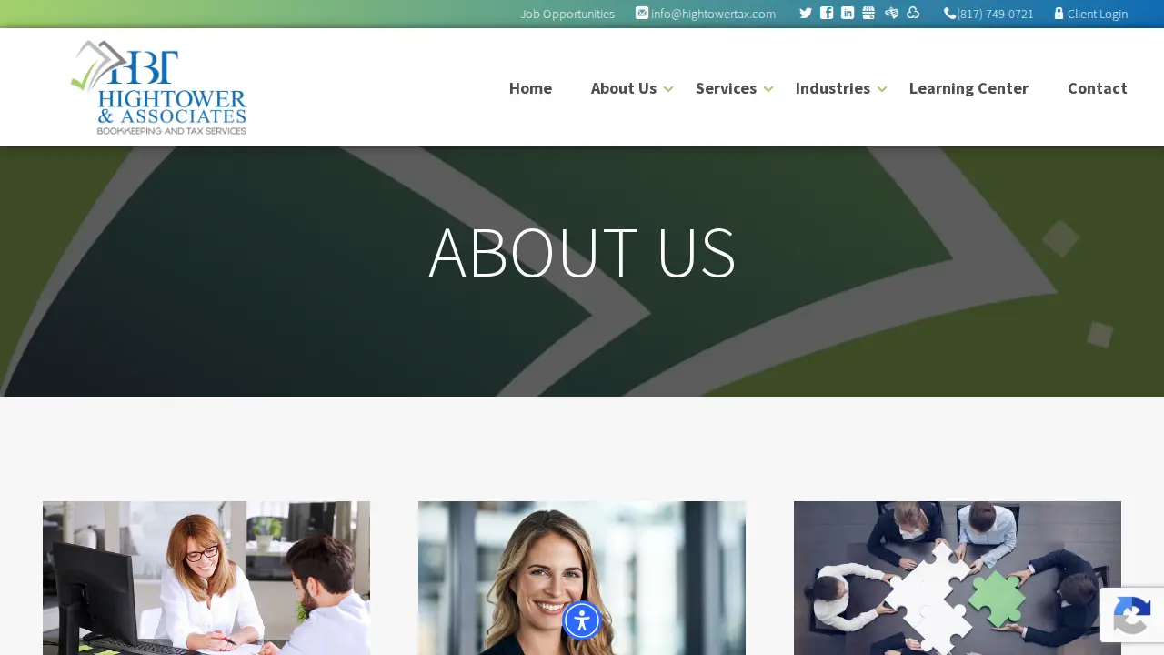 Hightower and Associates Bookkeeping and Tax Service page