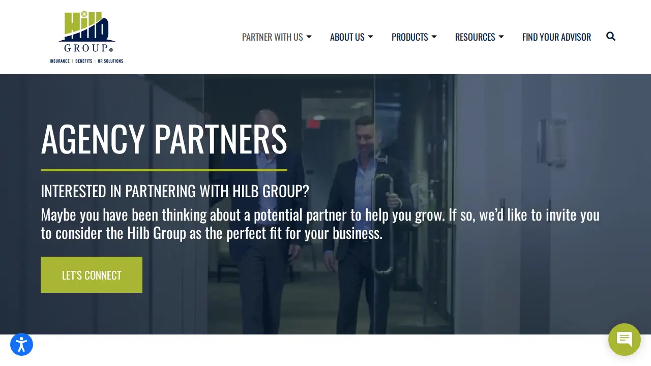 Hilb Group Managed Payroll Solutions page