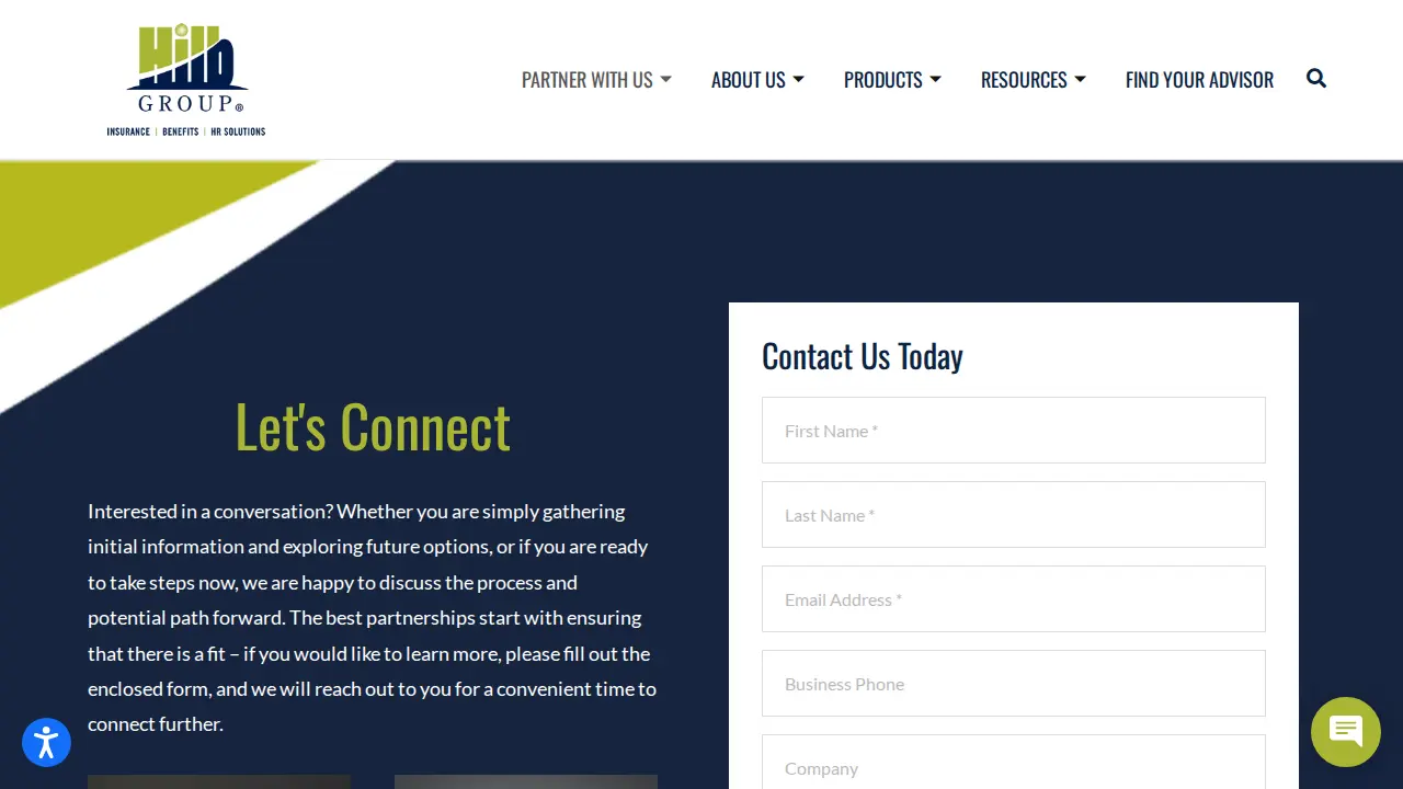 Hilb Group Managed Payroll Solutions page