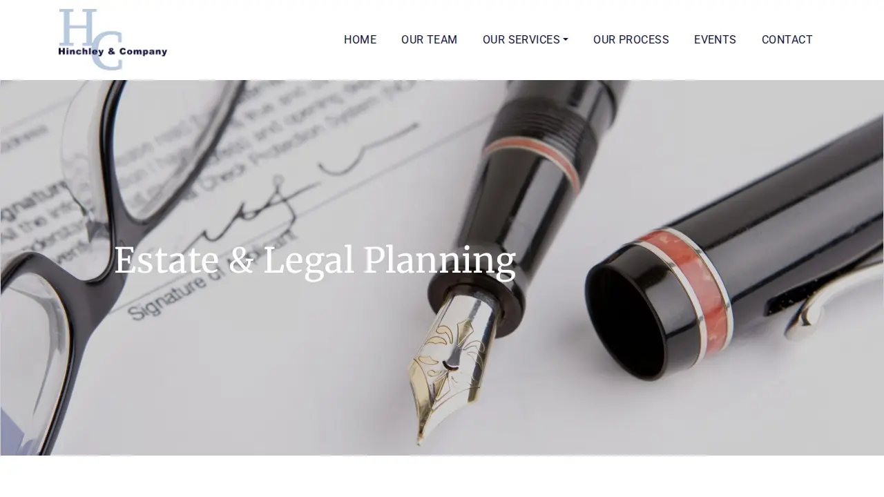 Hinchley & Co page
