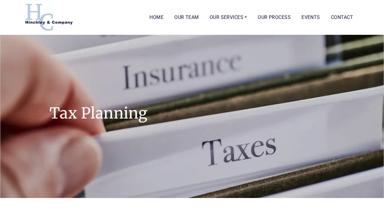Hinchley & Co page
