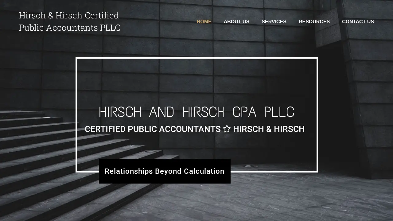 Hirsch & Hirsch Certified Public Accountants PLLC