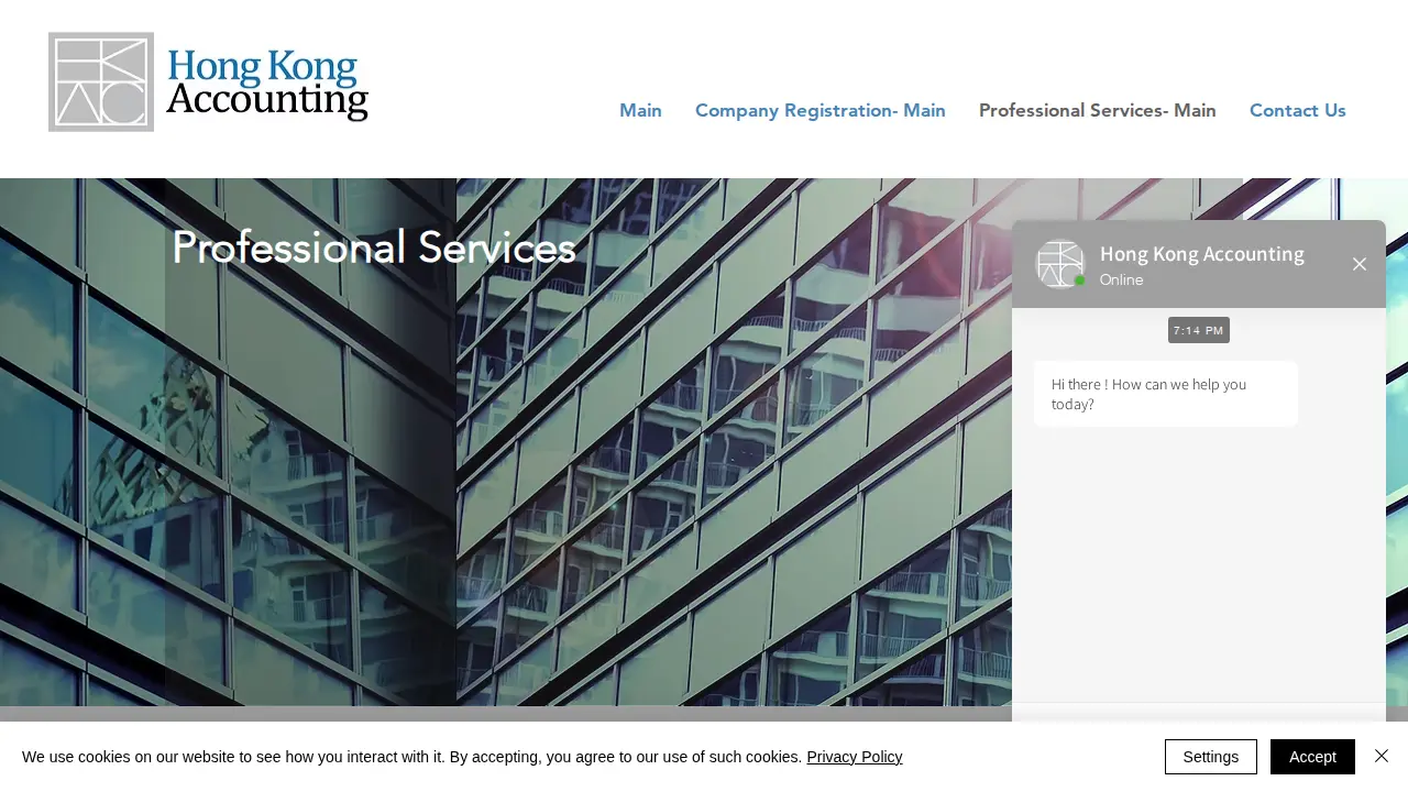 Hong Kong Accounting 香港會計 page
