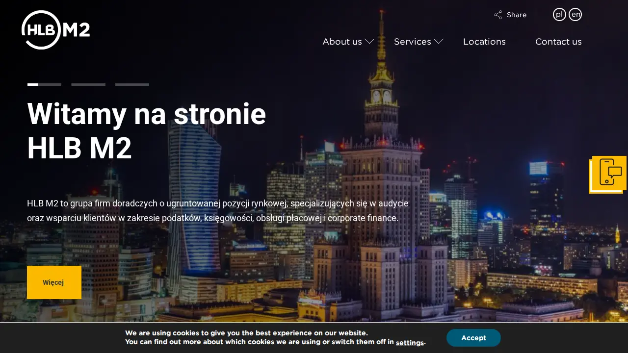 HLB M2 Tax & Audit | Audyt finansowy | Usługi doradcze page