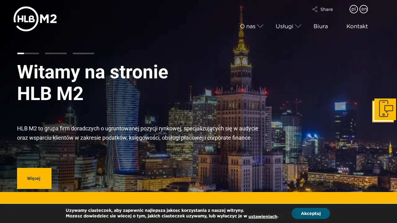 HLB M2 Tax & Audit | Audyt finansowy | Usługi doradcze page
