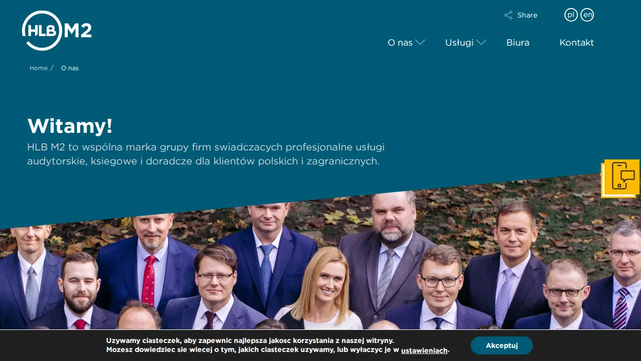 HLB M2 Tax & Audit | Audyt finansowy | Usługi doradcze page