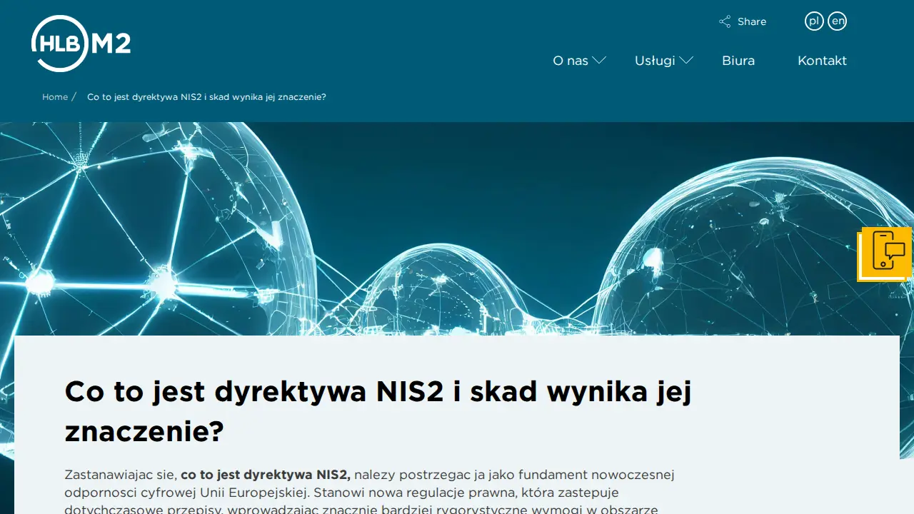 HLB M2 Tax & Audit | Audyt finansowy | Usługi doradcze page