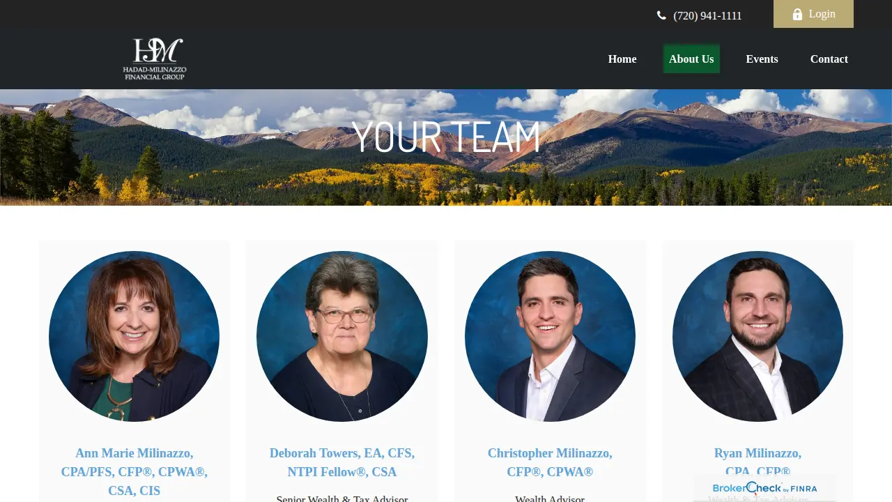 Hadad-Milinazzo Financial Group, Inc. page
