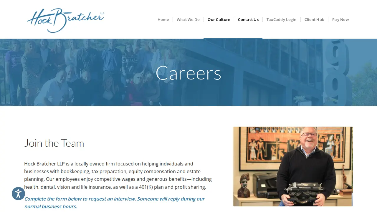 Hock Bratcher LLP page