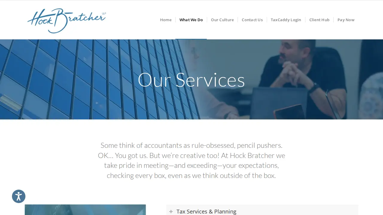 Hock Bratcher LLP page