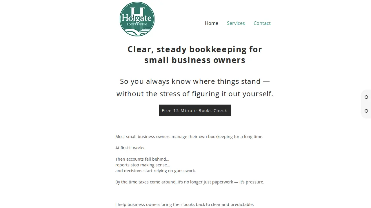 Holgate Bookkeeping LLC