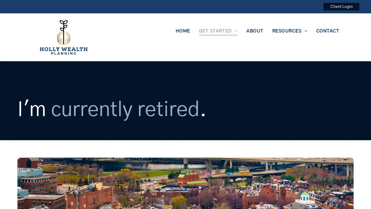 Holly Wealth Planning page
