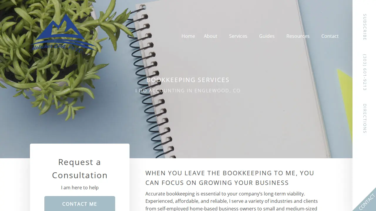 Holscher CPA PLLC page