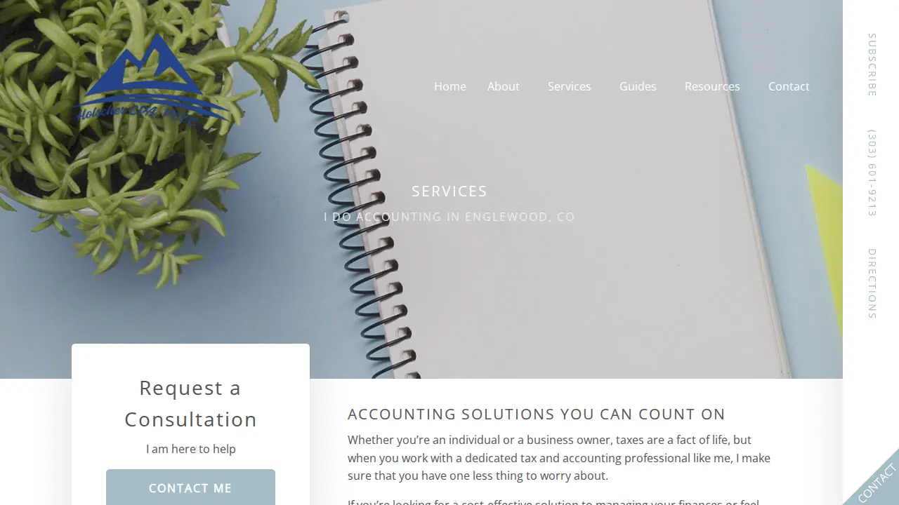 Holscher CPA PLLC page
