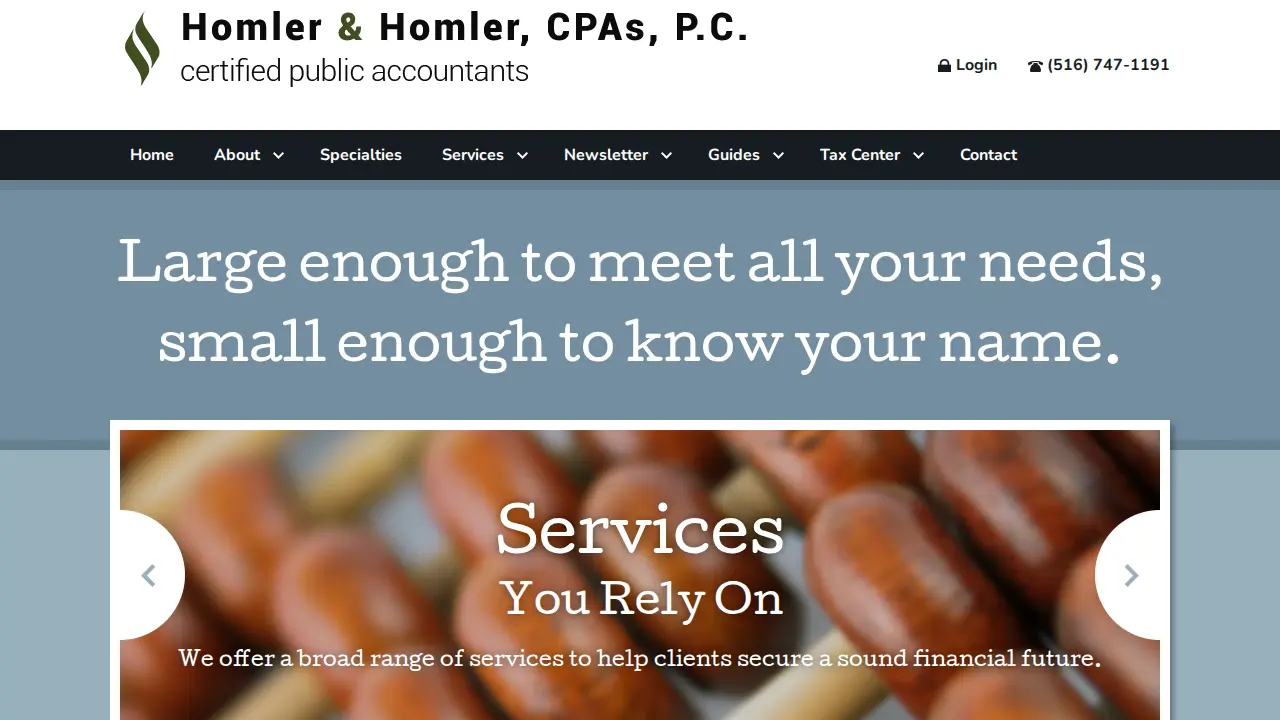 Homler & Homler CPAs, P.C.