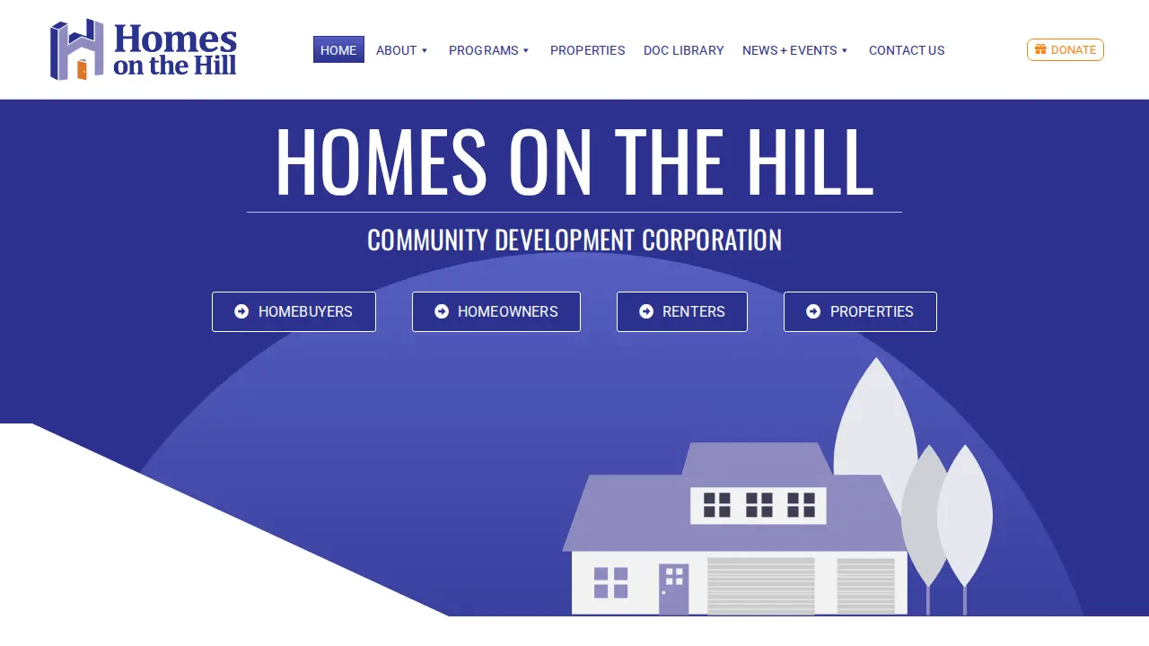 Homes On the Hill page