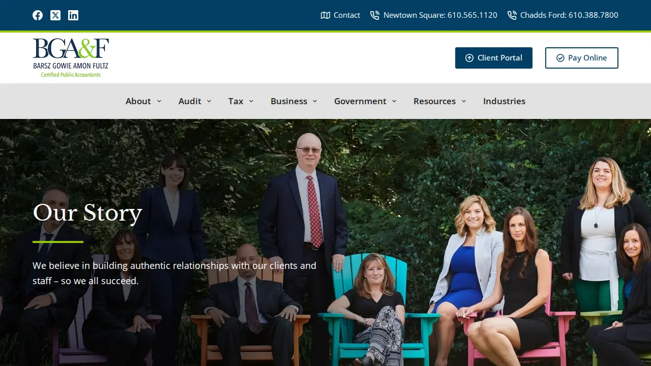 William E Howe & Co page