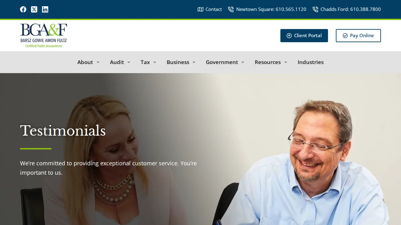 William E Howe & Co page