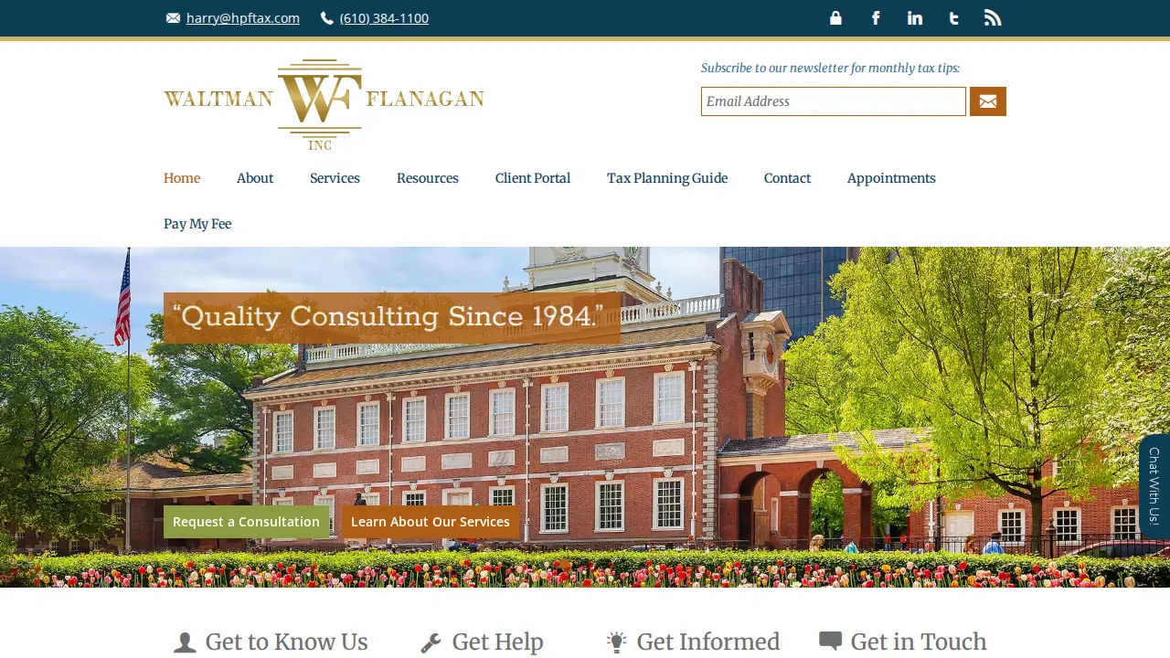 Flanagan & Associates Inc. page