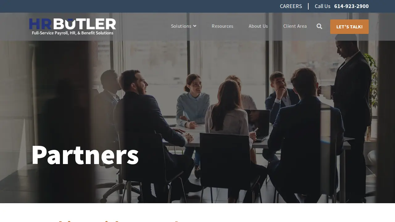 HR Butler page