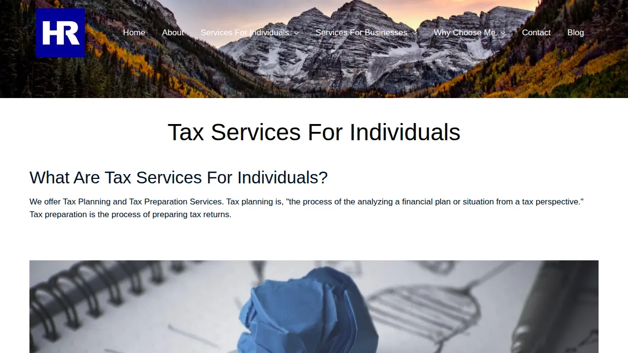 Homa-Rickert, CPA page
