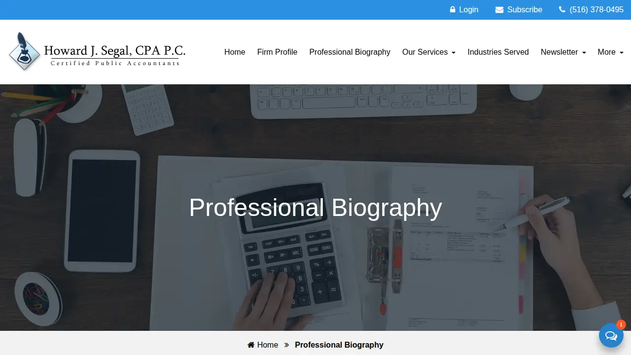 Howard J. Segal CPA P.C. page