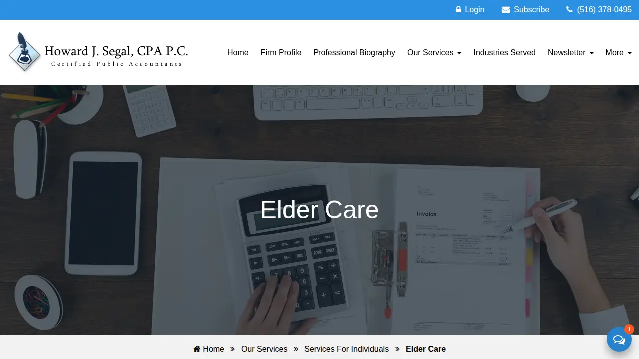 Howard J. Segal CPA P.C. page