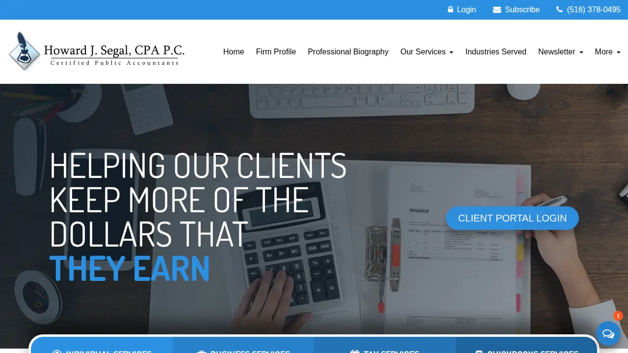 Howard J. Segal CPA P.C. page