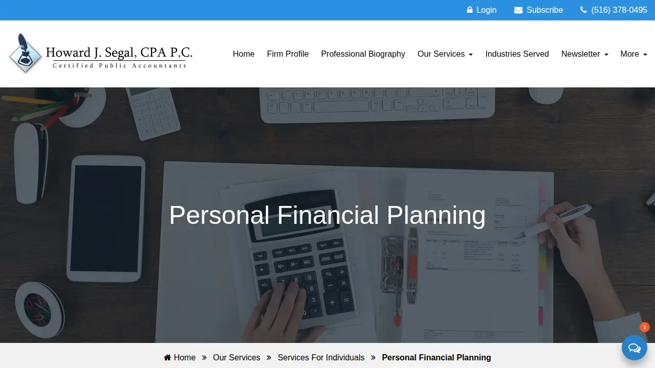 Howard J. Segal CPA P.C. page