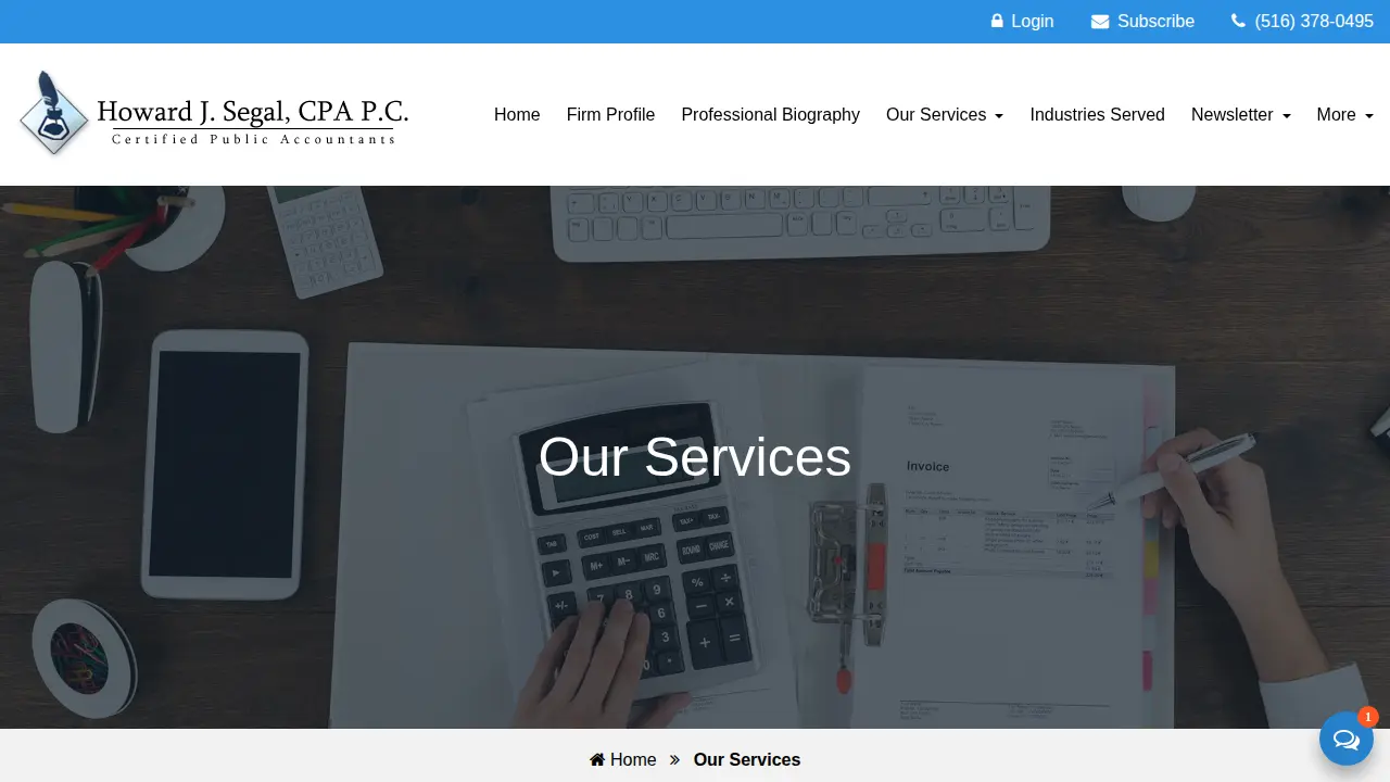 Howard J. Segal CPA P.C. page