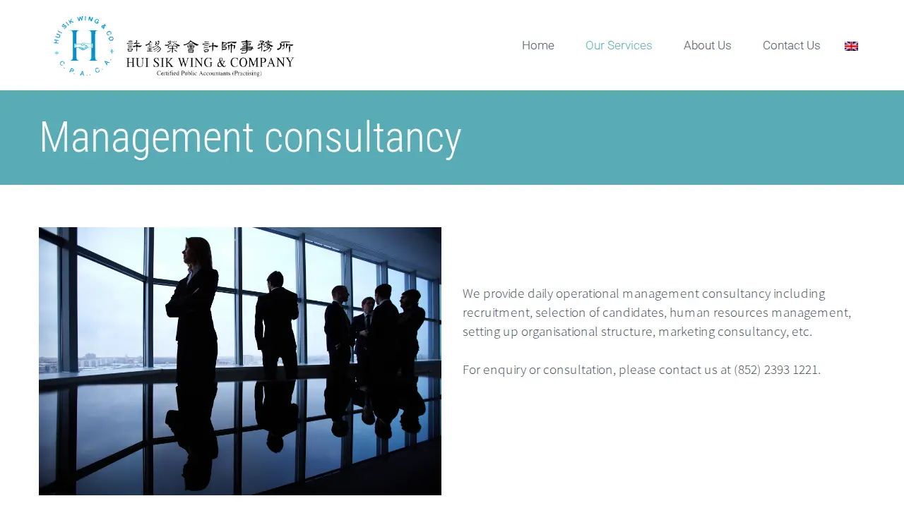 Hui Sik Wing & Company page