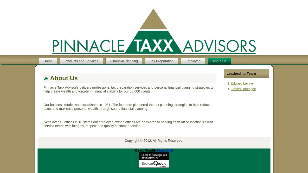 Hauppauge Tax Advisors page