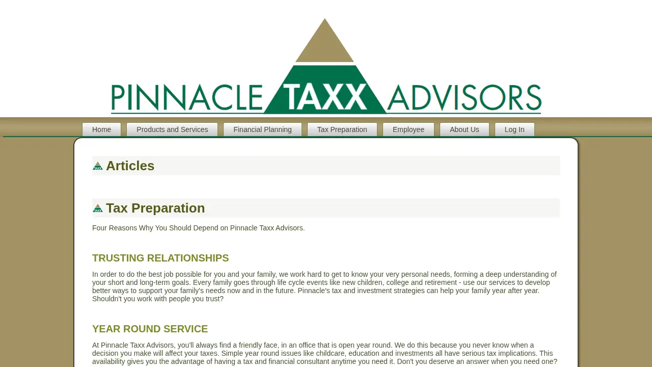 Hauppauge Tax Advisors page