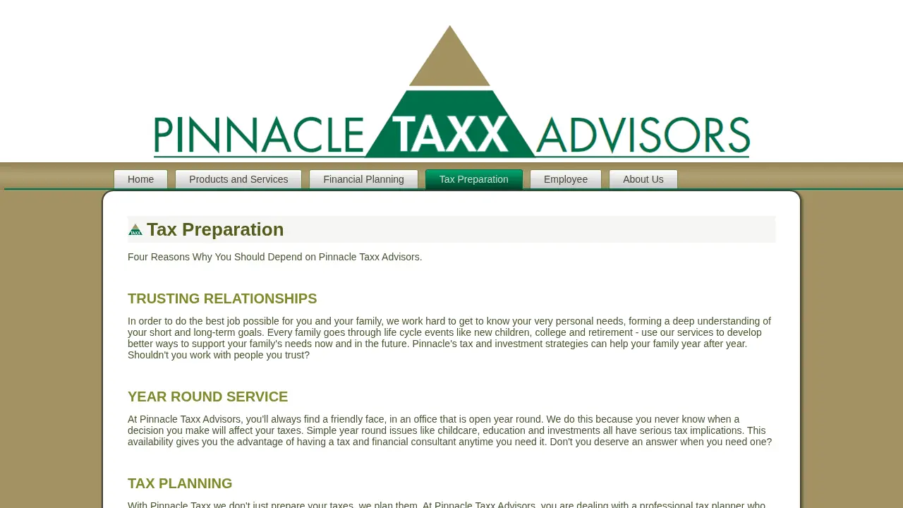Hauppauge Tax Advisors page