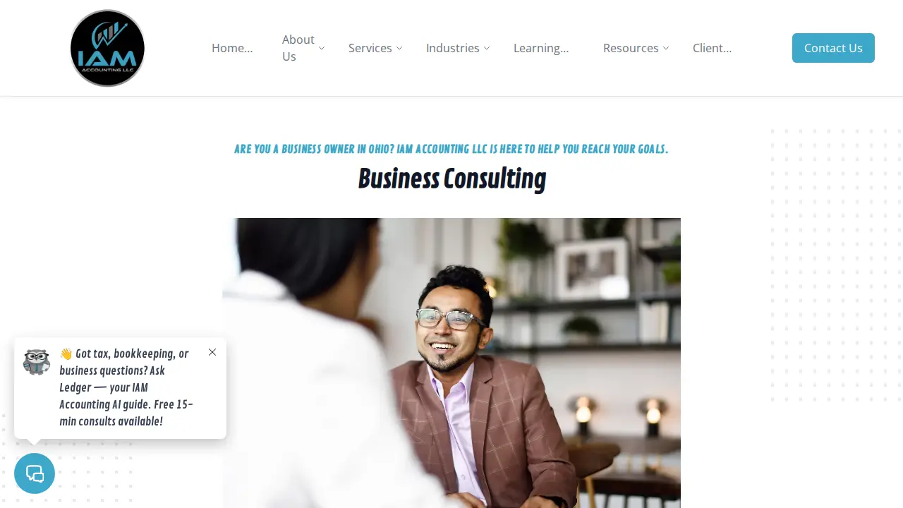 IAM Accounting LLC page