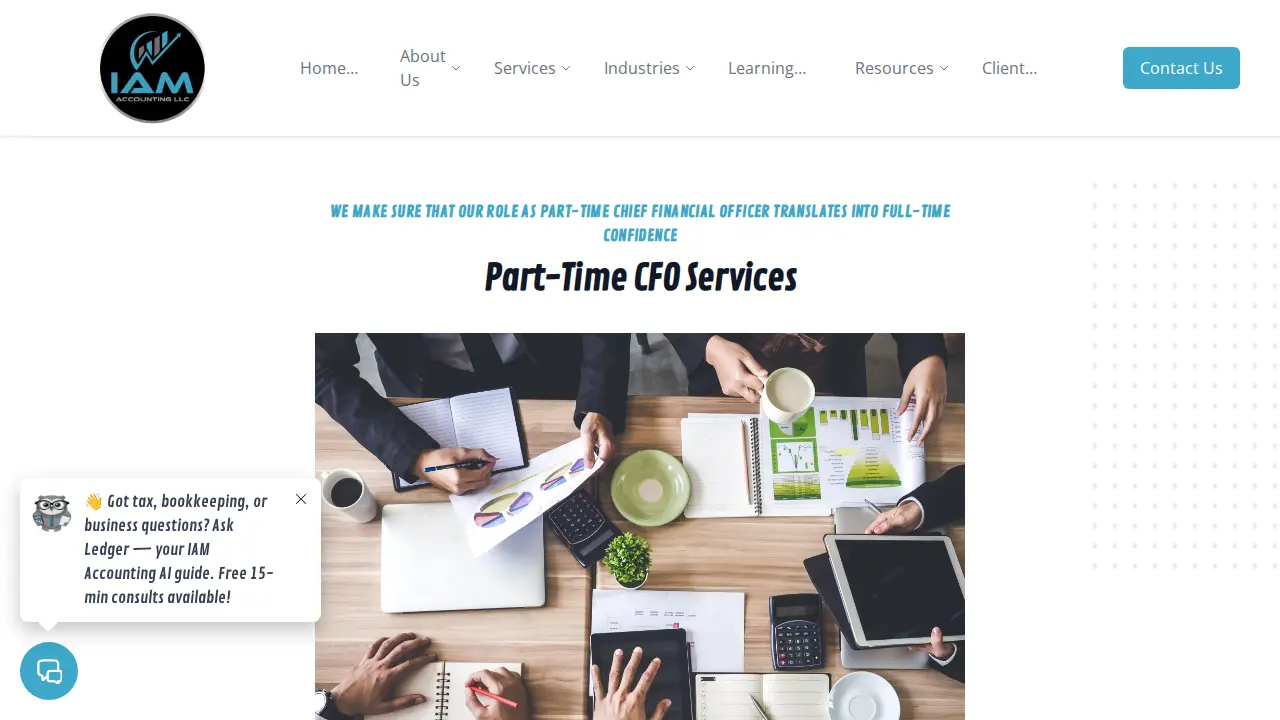 IAM Accounting LLC page