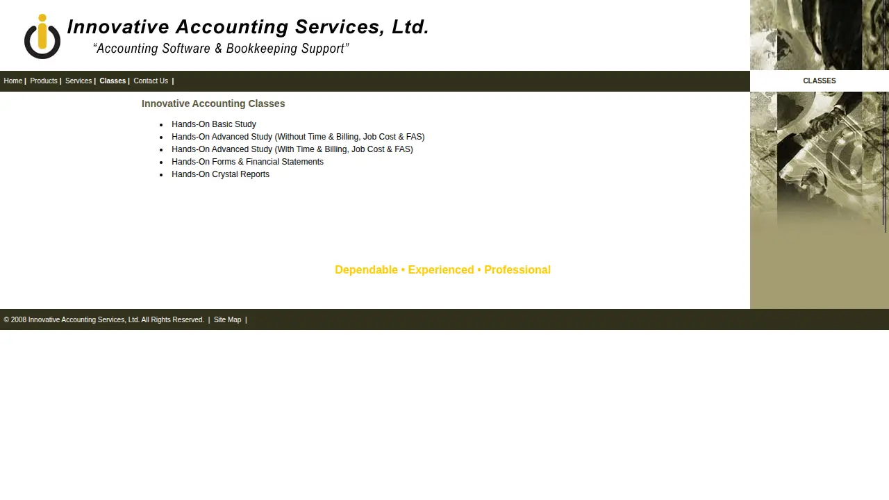 Contact Innovative Accounting Services, Ltd page