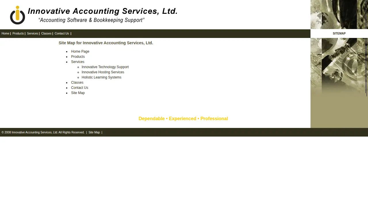 Contact Innovative Accounting Services, Ltd page