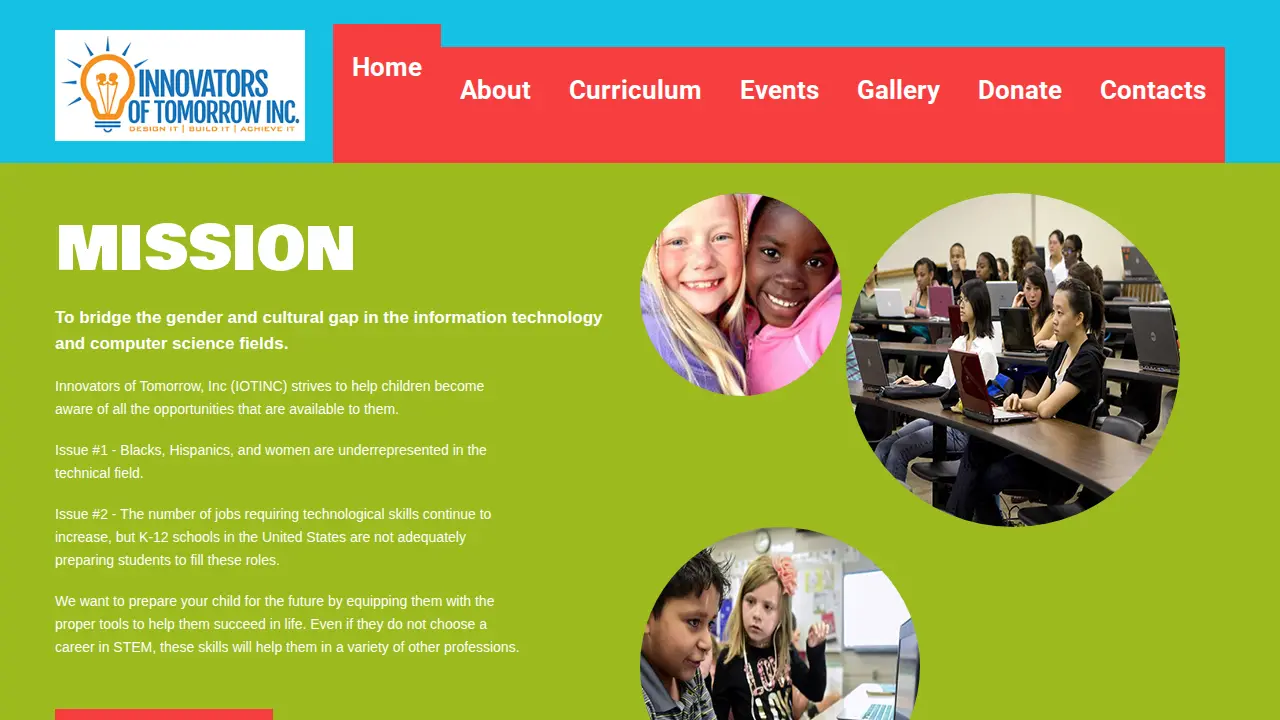 Innovators of Tomorrow, Inc.