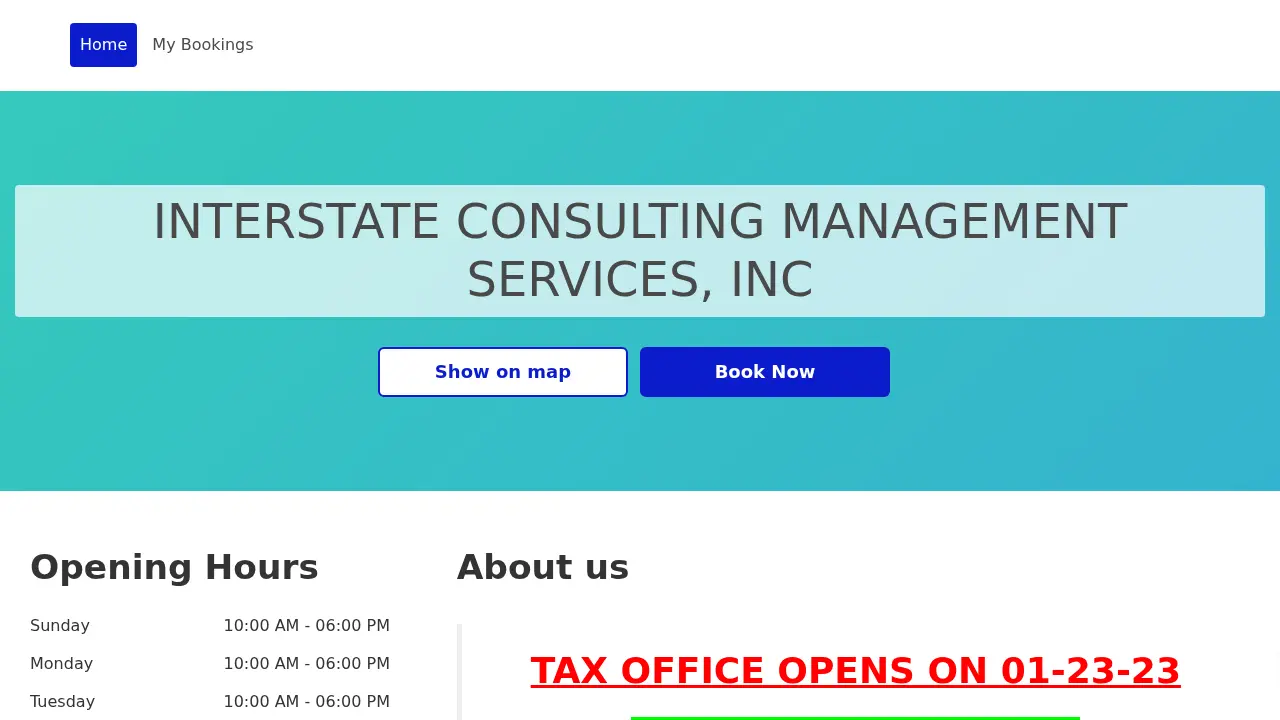 Interstate Consulting Management Services, Inc. page