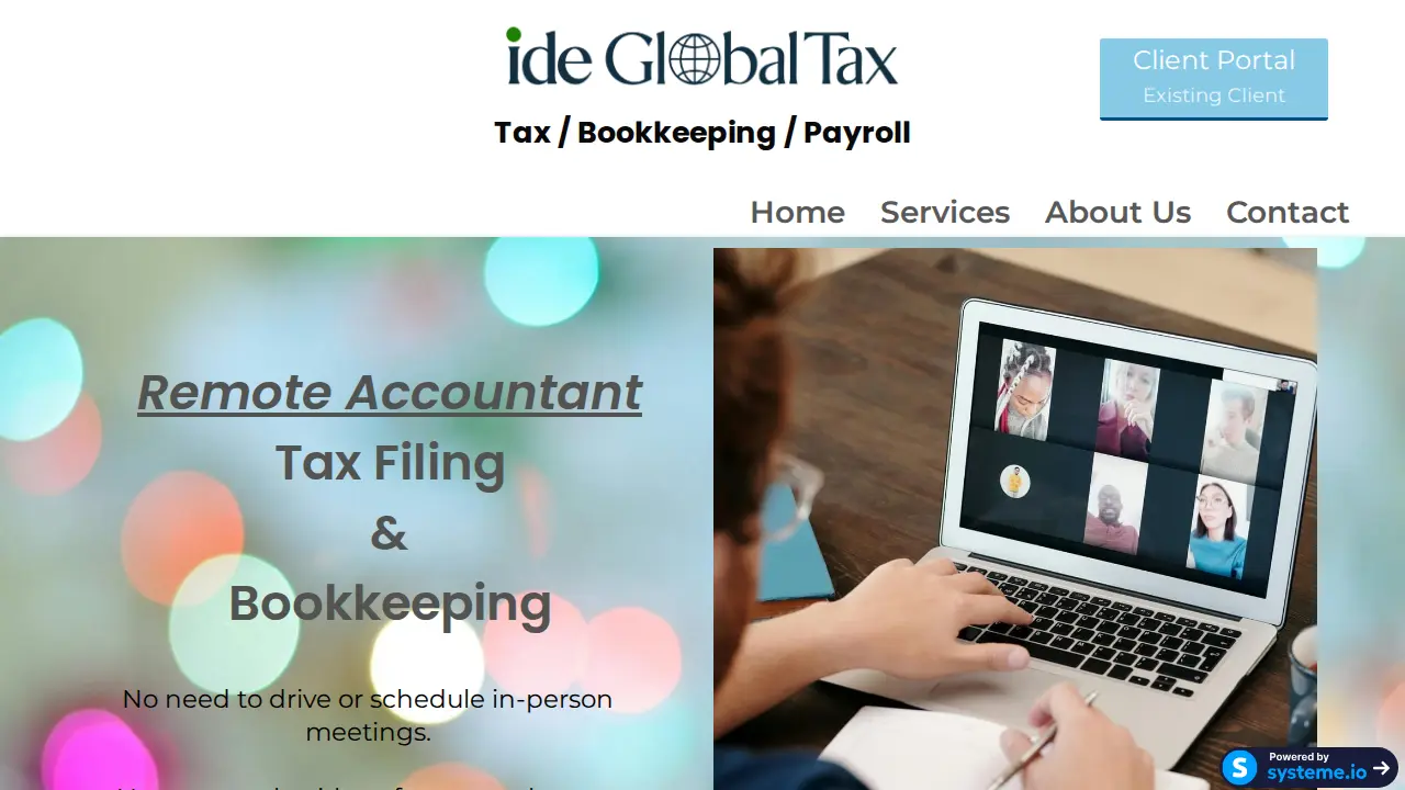 Ide Global Tax page