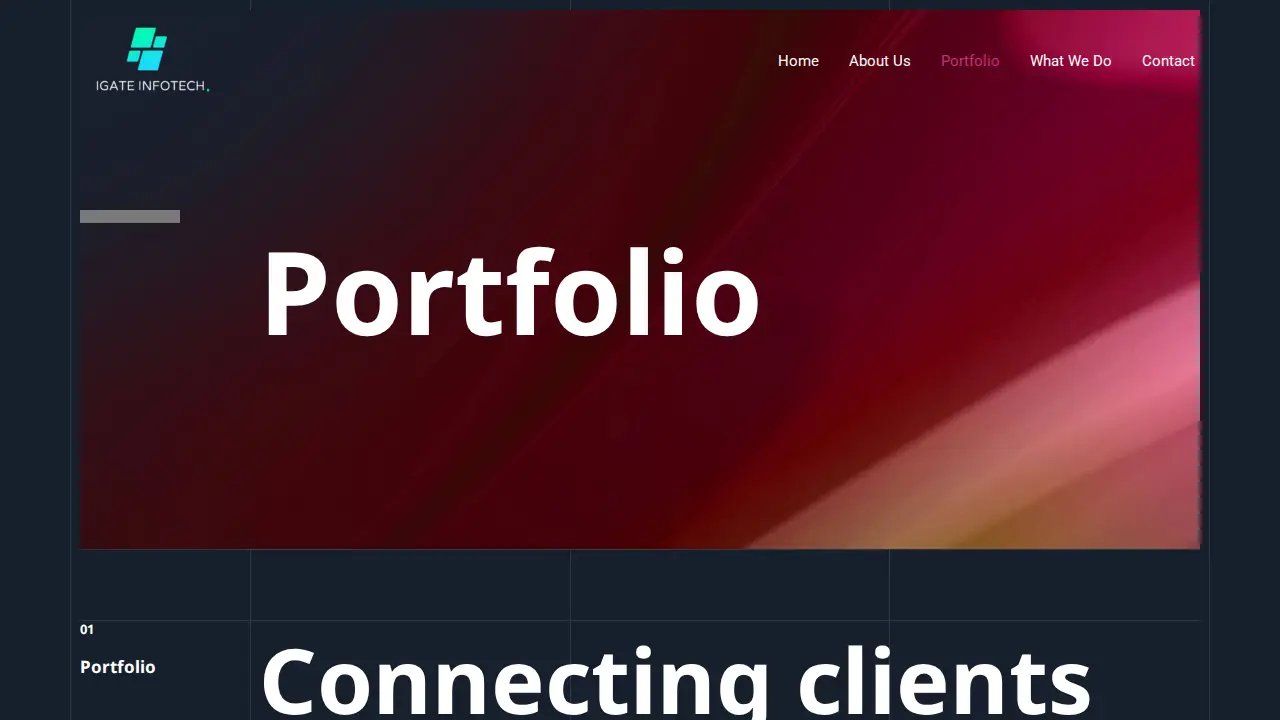IGATE INFOTECH LLC page