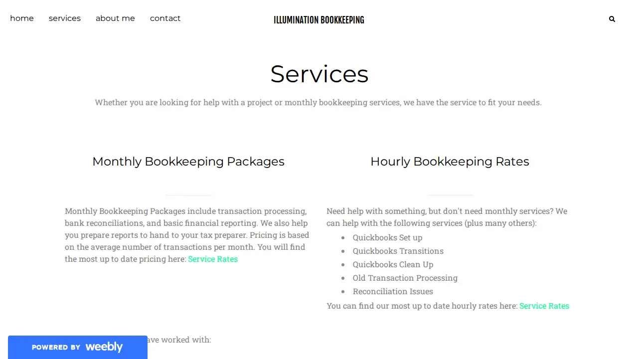 Illumination Bookkeeping, LLC page